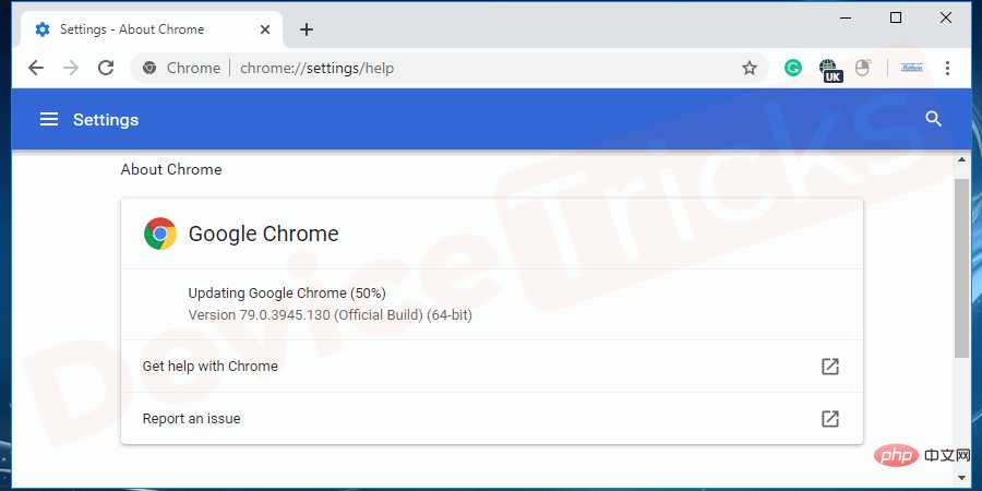 Google-Chrome-updating