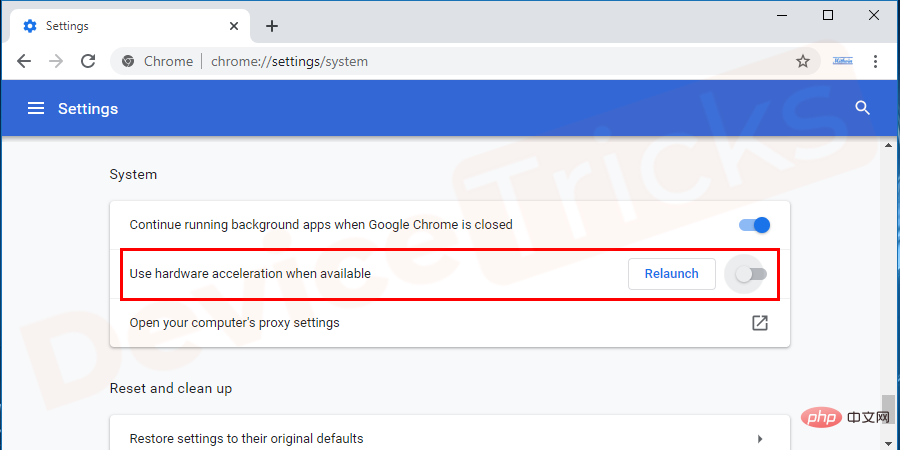 Chrome-Advanced-System-Disable-Use-hardware-acceleration