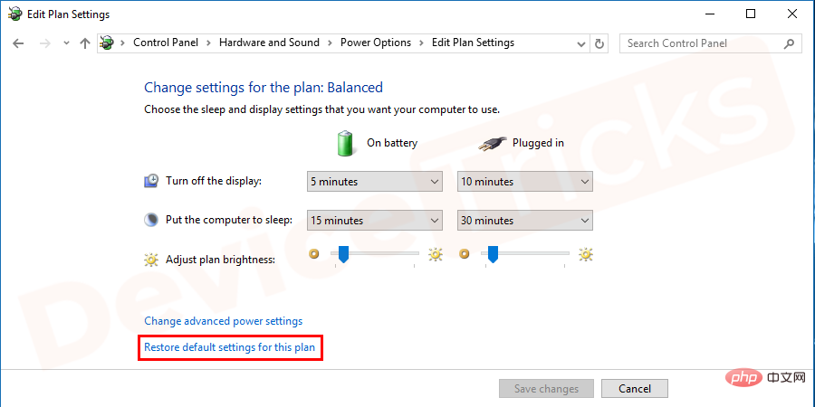 Chrome [Express]에서 YouTube 끊김/버퍼링 문제를 해결하는 방법은 무엇입니까?-Restore-default-settings-for-this-plan