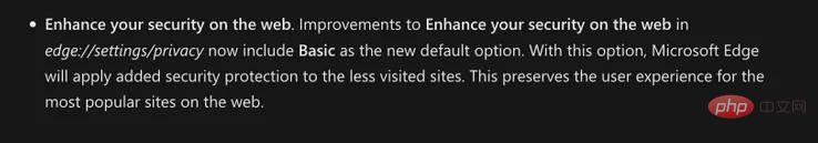 微软为 Beta Channel 用户更新 Edge 104