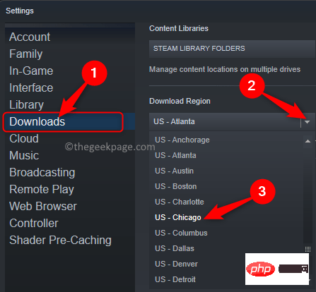 Comment corriger les vitesses de téléchargement lentes sur Steam