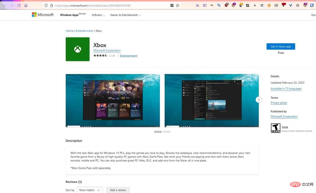 Microsoft Store gets new web interface similar to whats on Windows 10 and 11