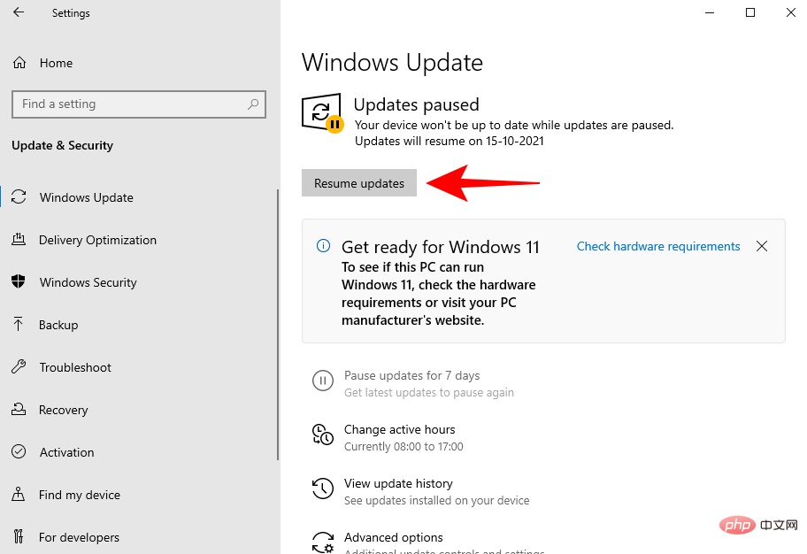 Windows 11 updates not showing up? Cause and fix instructions-Common Problem-php.cn