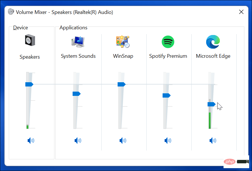 So stellen Sie den klassischen Lautstärkemixer in Windows 11 wieder her