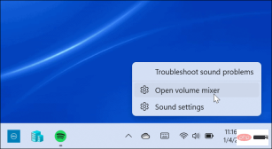 How to restore classic volume mixer in Windows 11