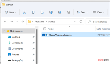 How to restore classic volume mixer in Windows 11