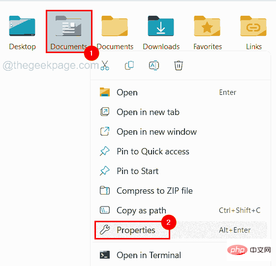 如何在 Windows 11、10 中還原 Documents 資料夾的預設位置