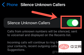 How to Block No Caller ID on iPhone