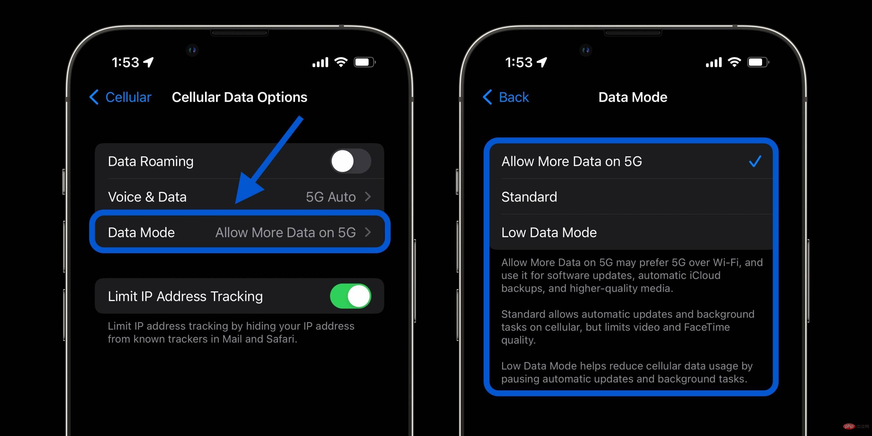 iPhone14 : comment modifier les paramètres 5G pour une durée de vie plus longue de la batterie ou des vitesses plus rapides