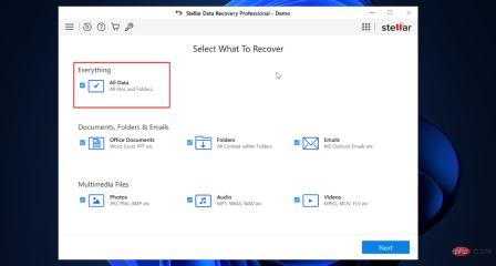 stellar-select-what-to-recover