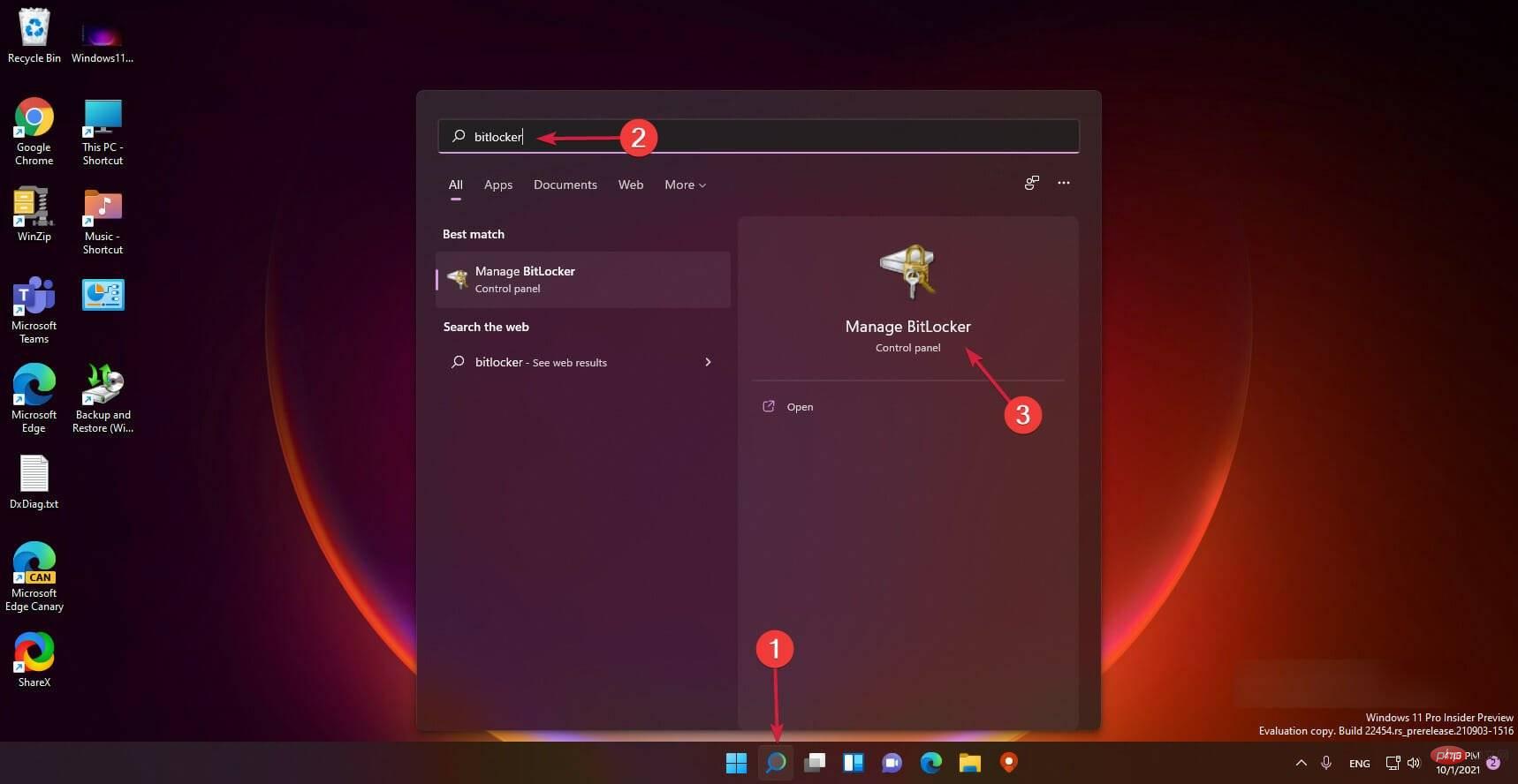 Cara menggunakan penyulitan peranti pada Windows 11