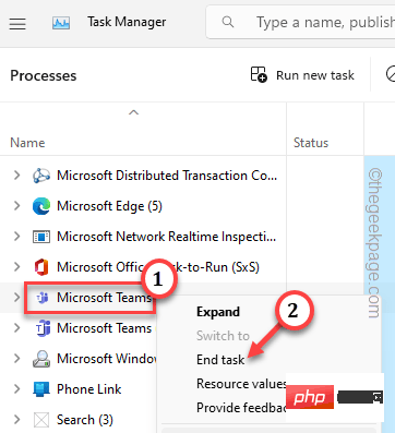 Microsoft Teams screen display turns blue or gray, access file repair