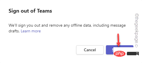 Microsoft Teams screen display turns blue or gray, access file repair