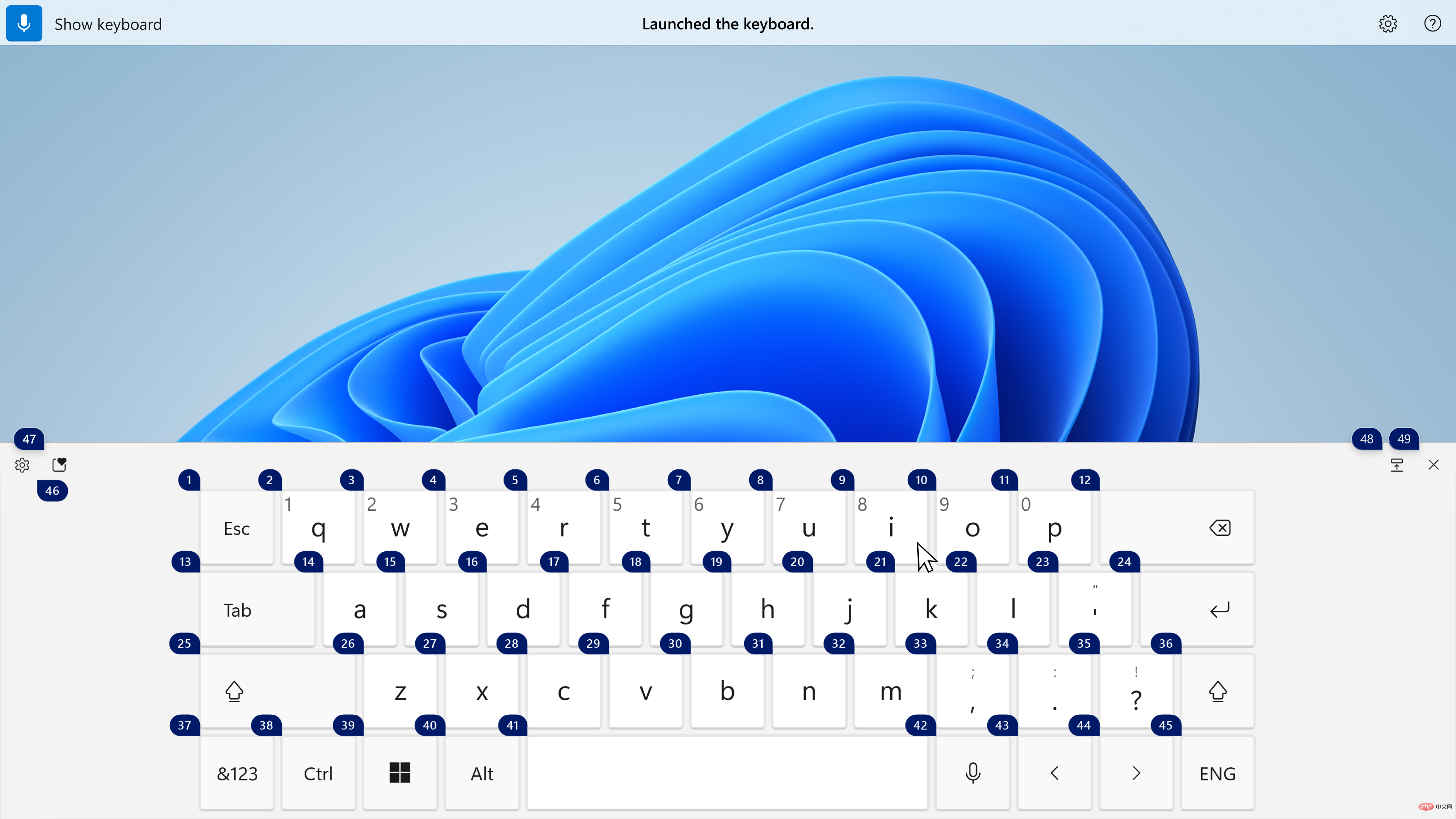 Touch-Keyboard-voice-access