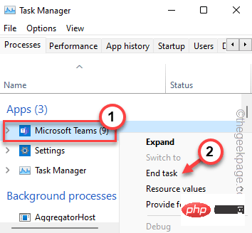 So beheben Sie das Problem mit dem Microsoft Teams-Fehlercode caa70004