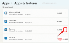 How to find the version number of an app installed on Windows 11