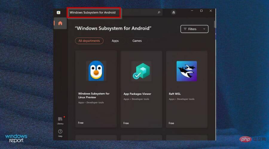 如何在 Windows 11 上開啟 APK 文件