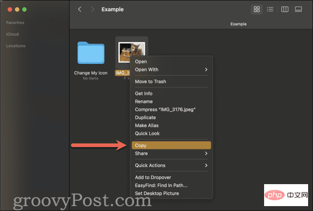 How to change folder icons on Mac