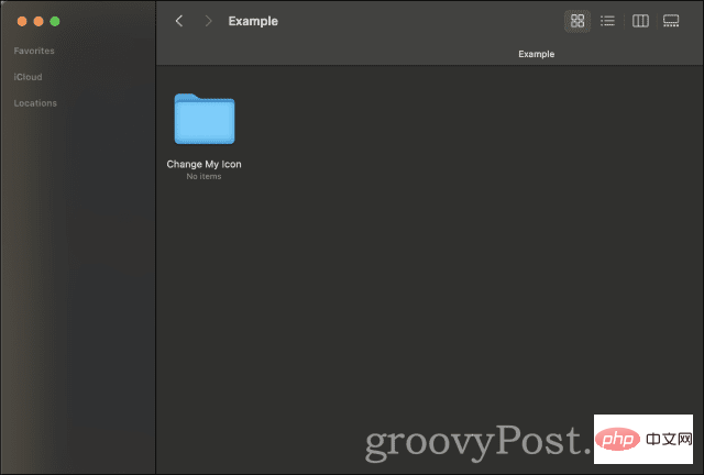 How to change folder icons on Mac