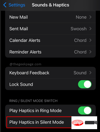 How to enable haptics or vibration in silent mode on iPhone