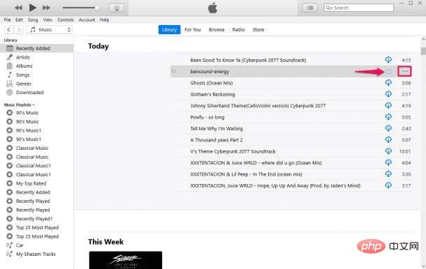 Bagaimana untuk menambah lagu ke Perpustakaan Muzik iCloud daripada Windows PC