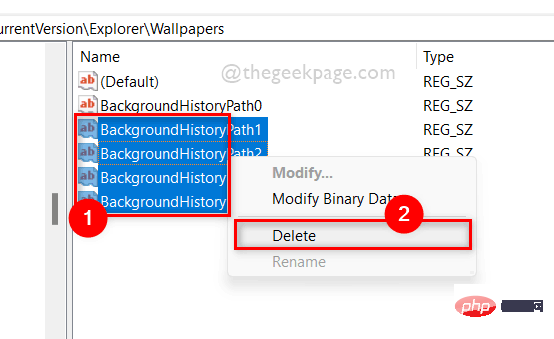 Comment effacer l’historique des images récentes de l’arrière-plan du bureau dans Windows 11