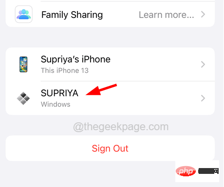 How to remove device from Apple ID on iPhone