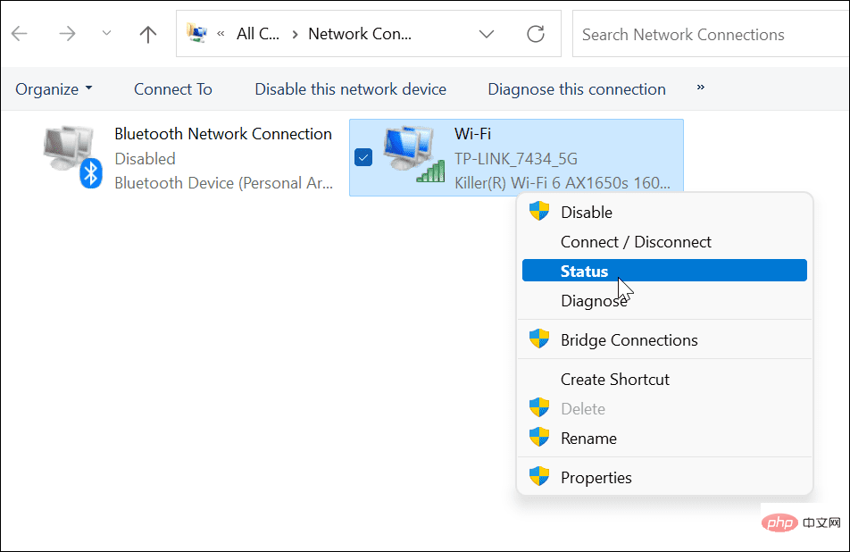 Bagaimana untuk mencari kata laluan Wi-Fi anda dalam Windows 11