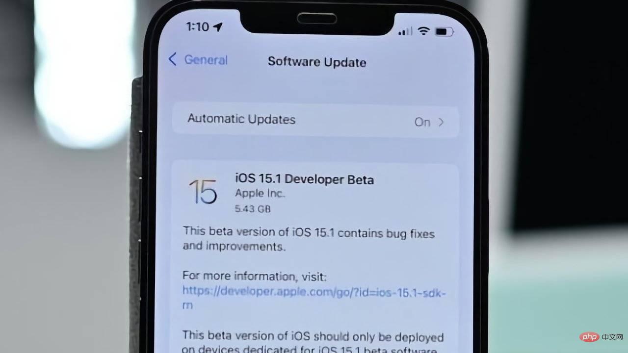 Gesaan set kepala AR/VR dan sokongan pemberitahuan tolak apl web dalam iOS 15.4 beta