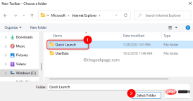 Windows 11에서 작업 표시줄에 빠른 실행 도구 모음을 추가하는 방법