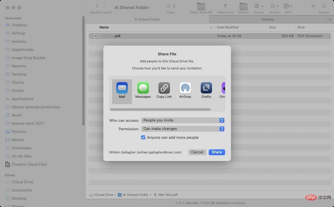 Comment utiliser le partage de dossiers iCloud et remplacer Dropbox