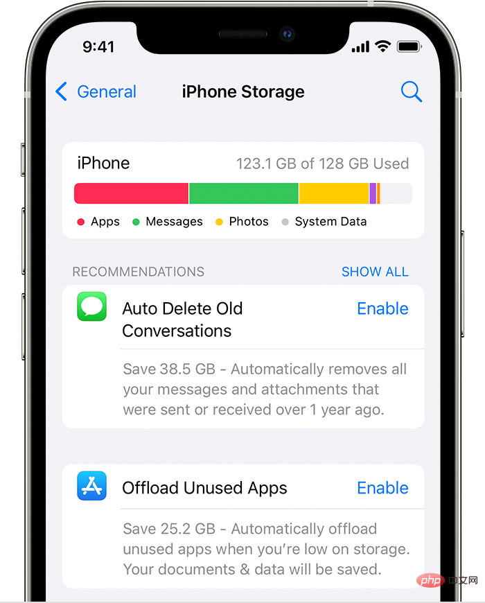 ios15-iphone12-pro-settings-general-iphone-storage-recommendations