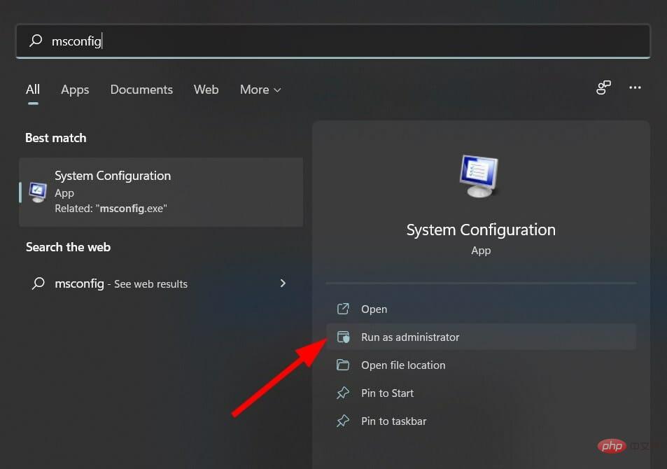 open-system-configuration