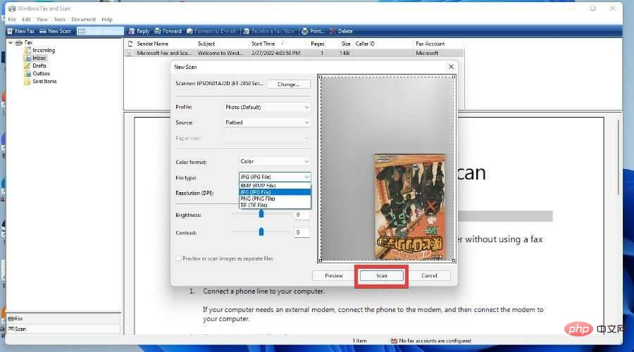 Cara mengimbas berbilang halaman menjadi satu PDF pada Windows 11