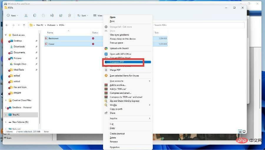 Cara mengimbas berbilang halaman menjadi satu PDF pada Windows 11