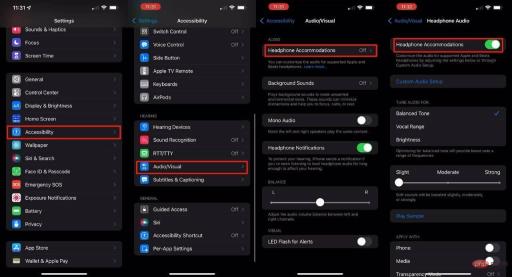 如何通过 AirPods Pro 使用对话增强功能