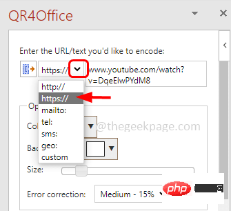 How to create QR codes in Microsoft PowerPoint, Excel and Word