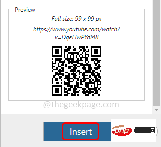 How to create QR codes in Microsoft PowerPoint, Excel and Word_qrcode