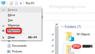 Cannot maximize programs in taskbar in Windows 10/11 fix