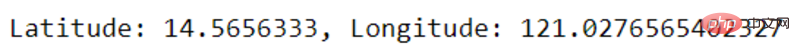 Penyelesaian penuh untuk geocoding dalam Python