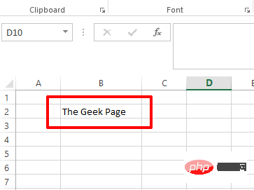 So fügen Sie in Microsoft Excel neue Zeilen zu Zellen hinzu