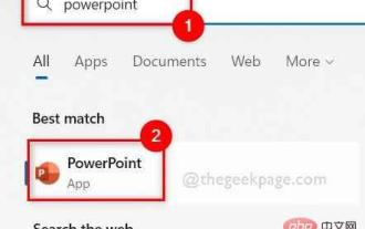 How to blur part of an image in PowerPoint application