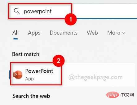 How to blur part of an image in PowerPoint application