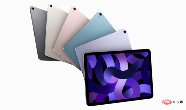 iPad Air 5 正式发布，配备 M1 CPU、5G 和 Center Stage 摄像头