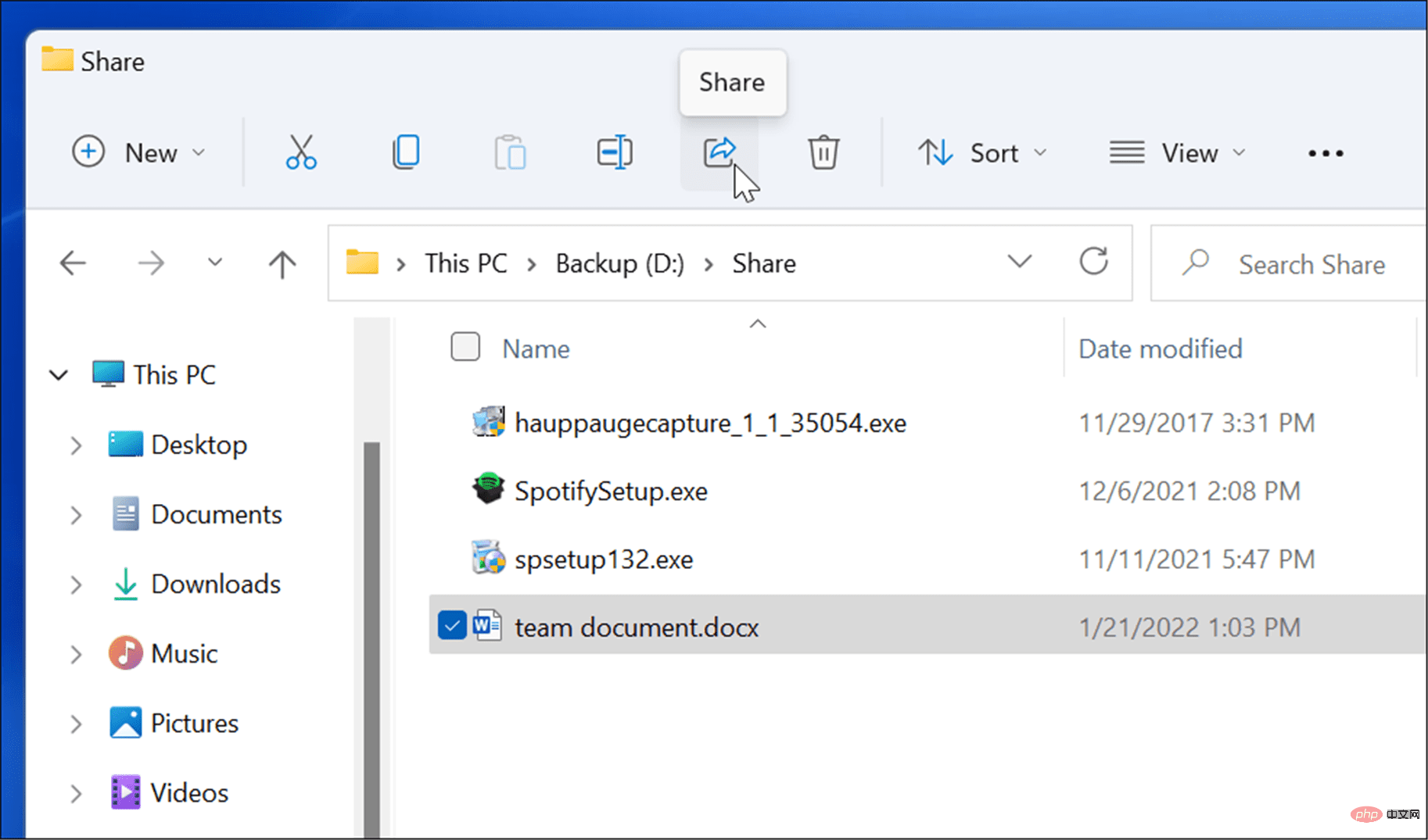 Comment utiliser le partage à proximité sur Windows 11