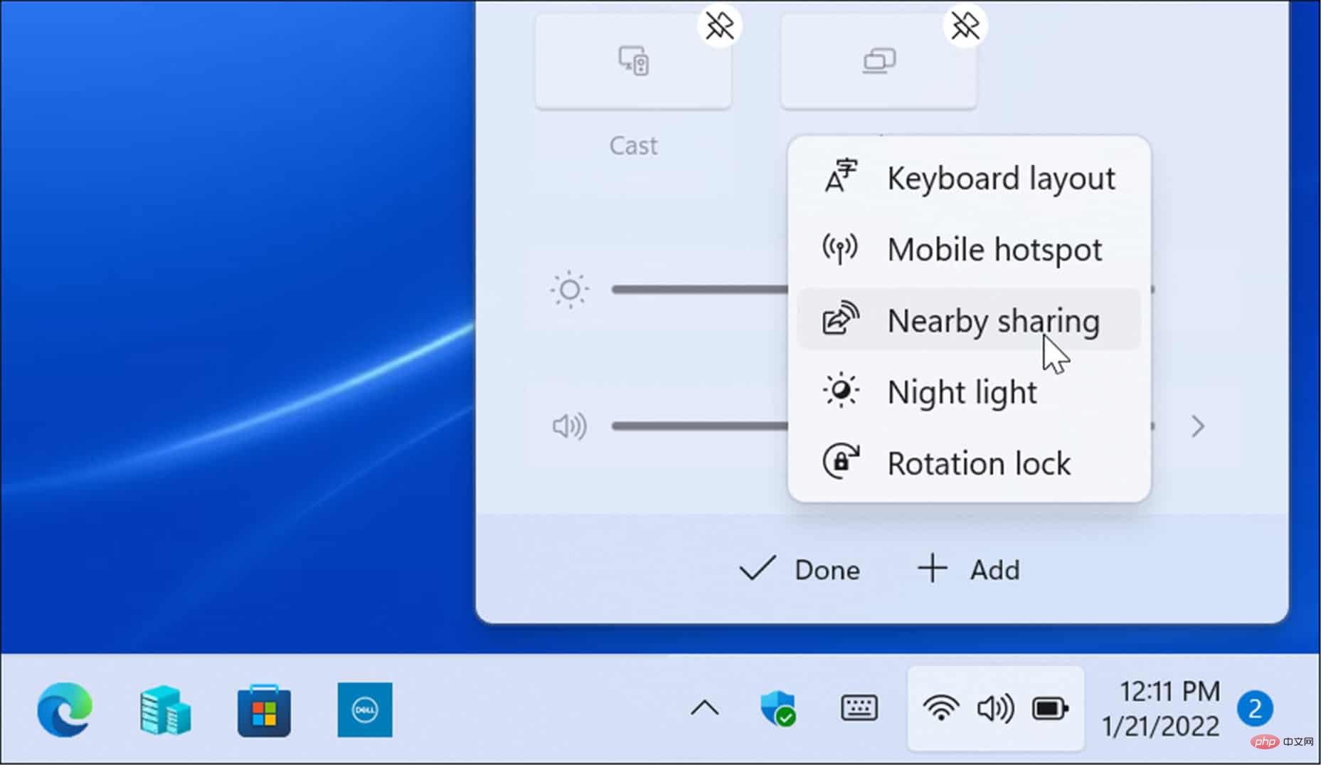 How to use Nearby Sharing on Windows 11