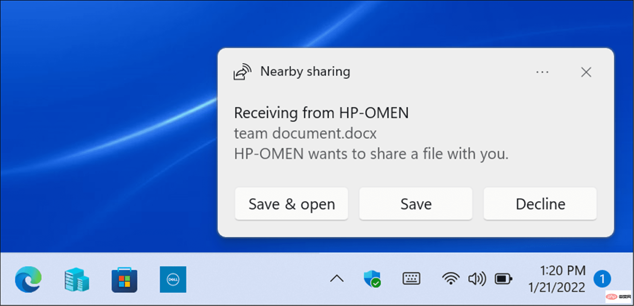 How to use Nearby Sharing on Windows 11