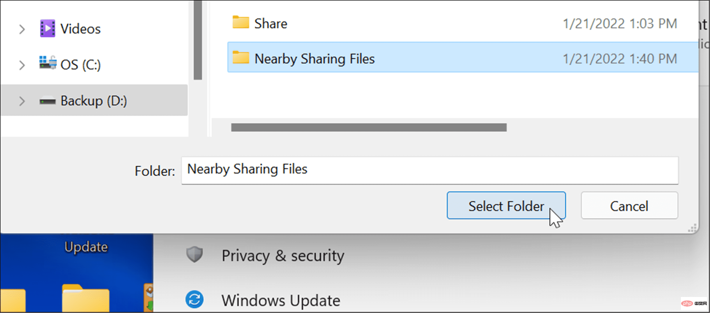 How to use Nearby Sharing on Windows 11