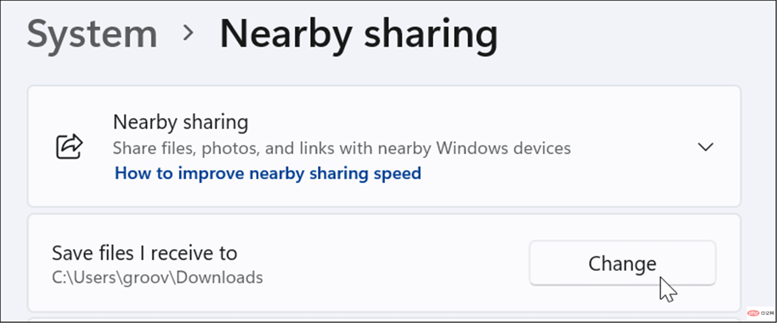 How to use Nearby Sharing on Windows 11