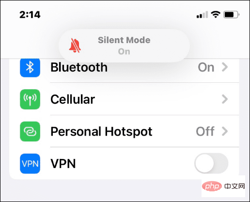 How to enable and disable silent mode on iPhone